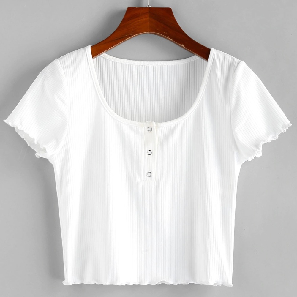 Simple button top